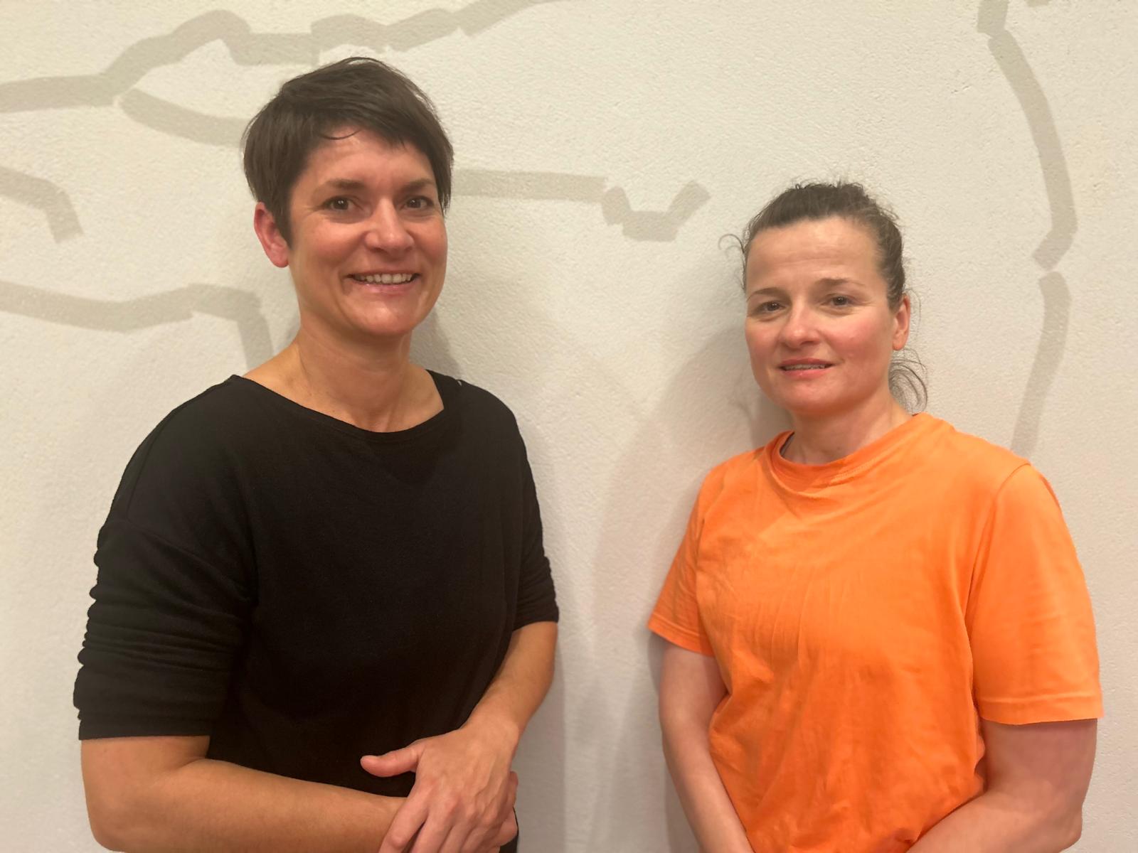Esther Rohrer und Cécile Weber