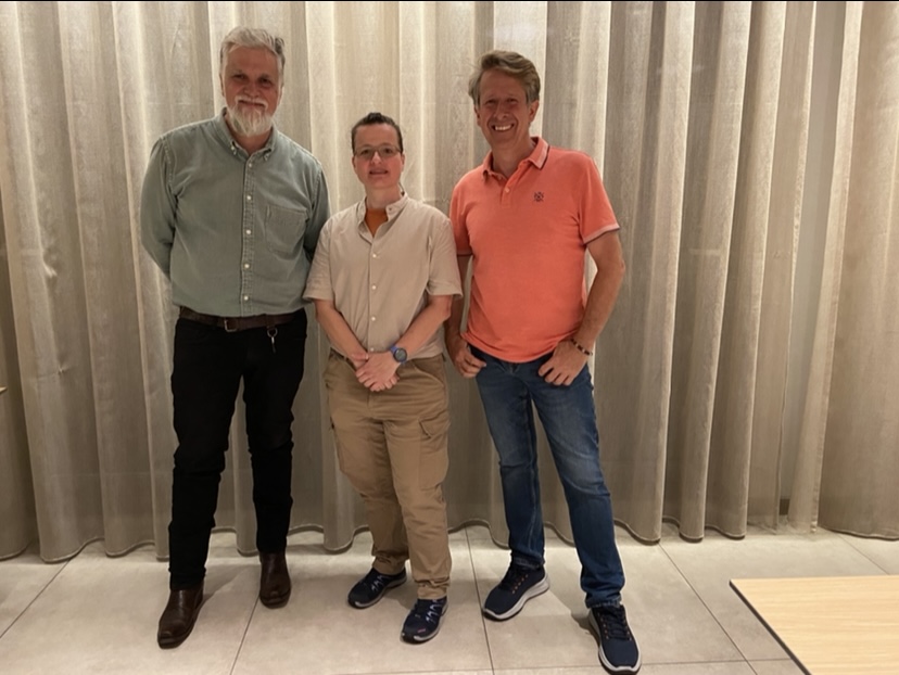 Von links: Hans Schlegel, Cécile Weber und Lorenz Bertsch